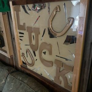 Gold Luck Wall Decor